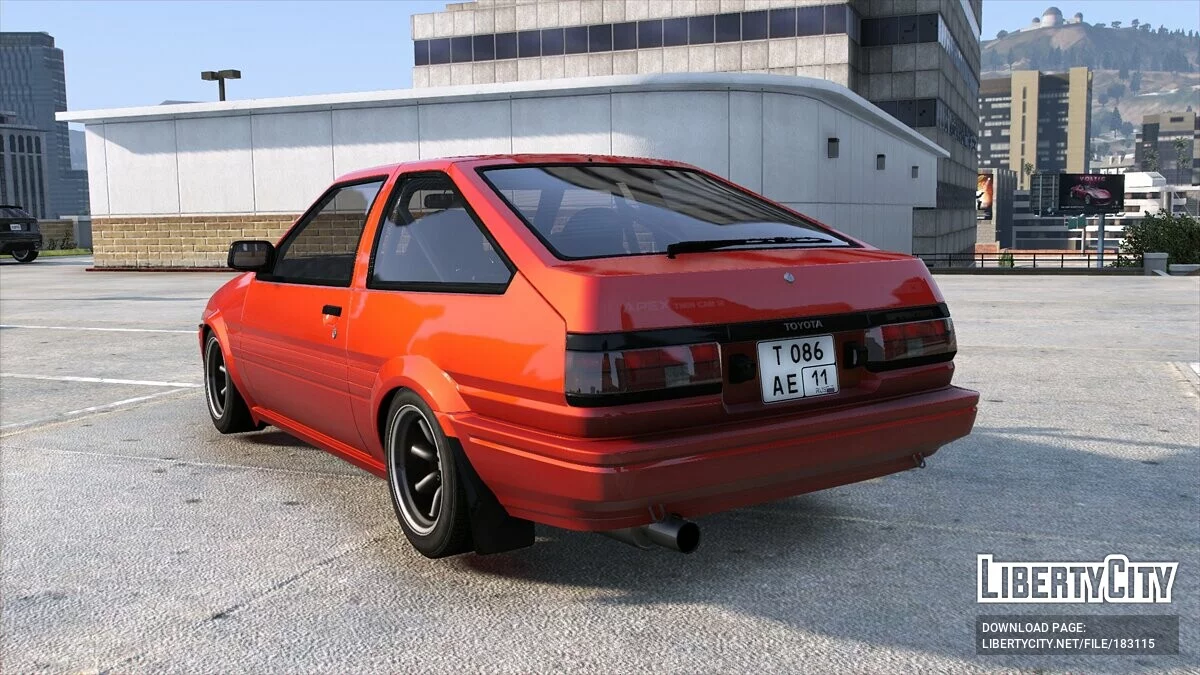 1987 Toyota Trueno AE86 / GTA 5