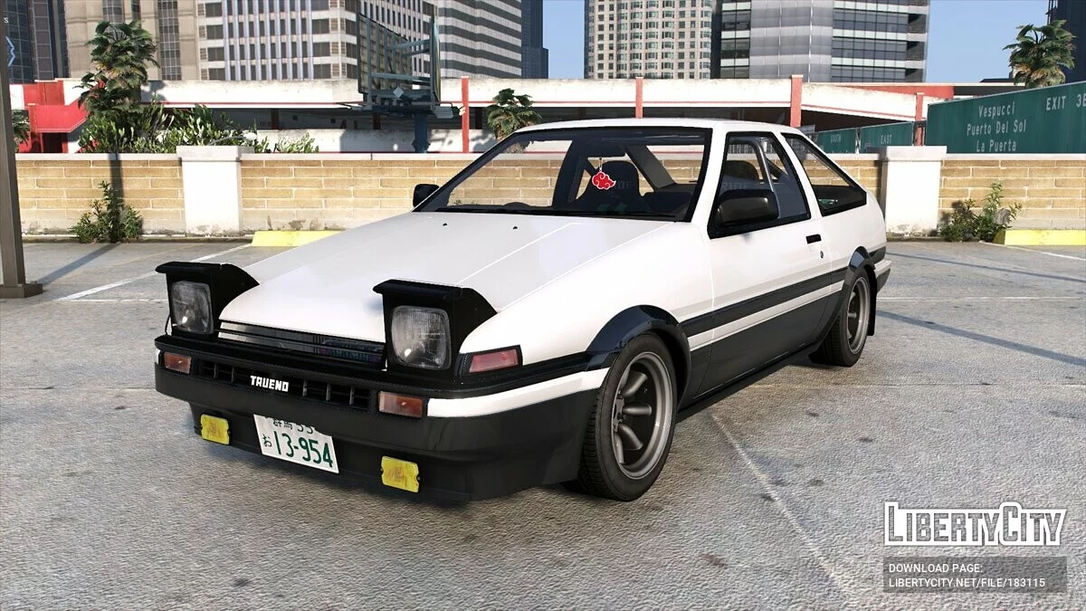1987 Toyota Trueno AE86 / GTA 5