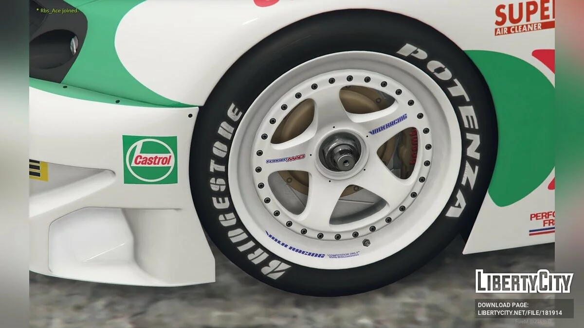 Castrol Supra JGTC [Add-On / FiveM] v1.1 / GTA 5