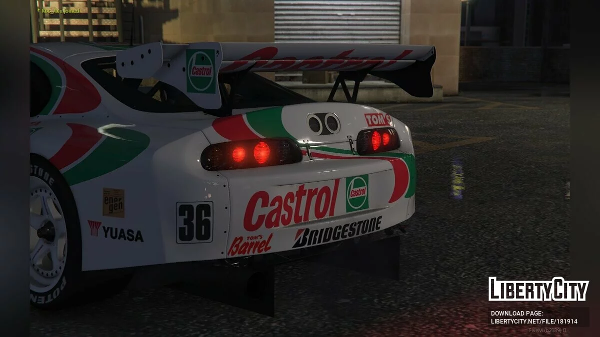 Castrol Supra JGTC [Add-On / FiveM] v1.1 / GTA 5