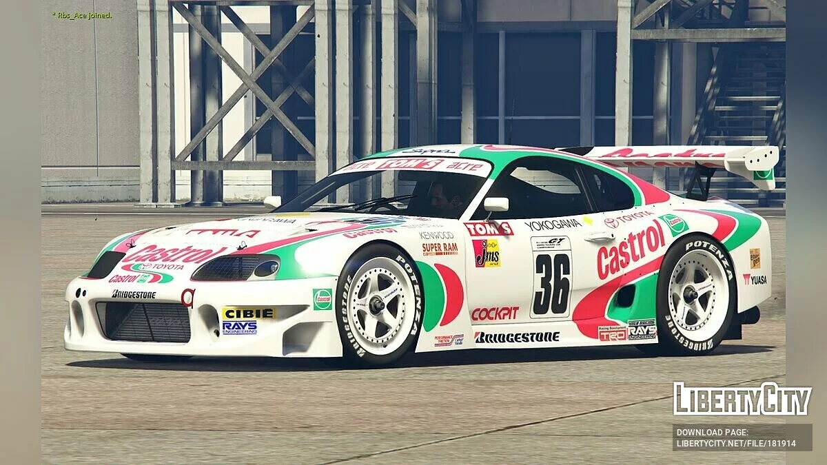 Castrol Supra JGTC [Add-On / FiveM] v1.1 / GTA 5