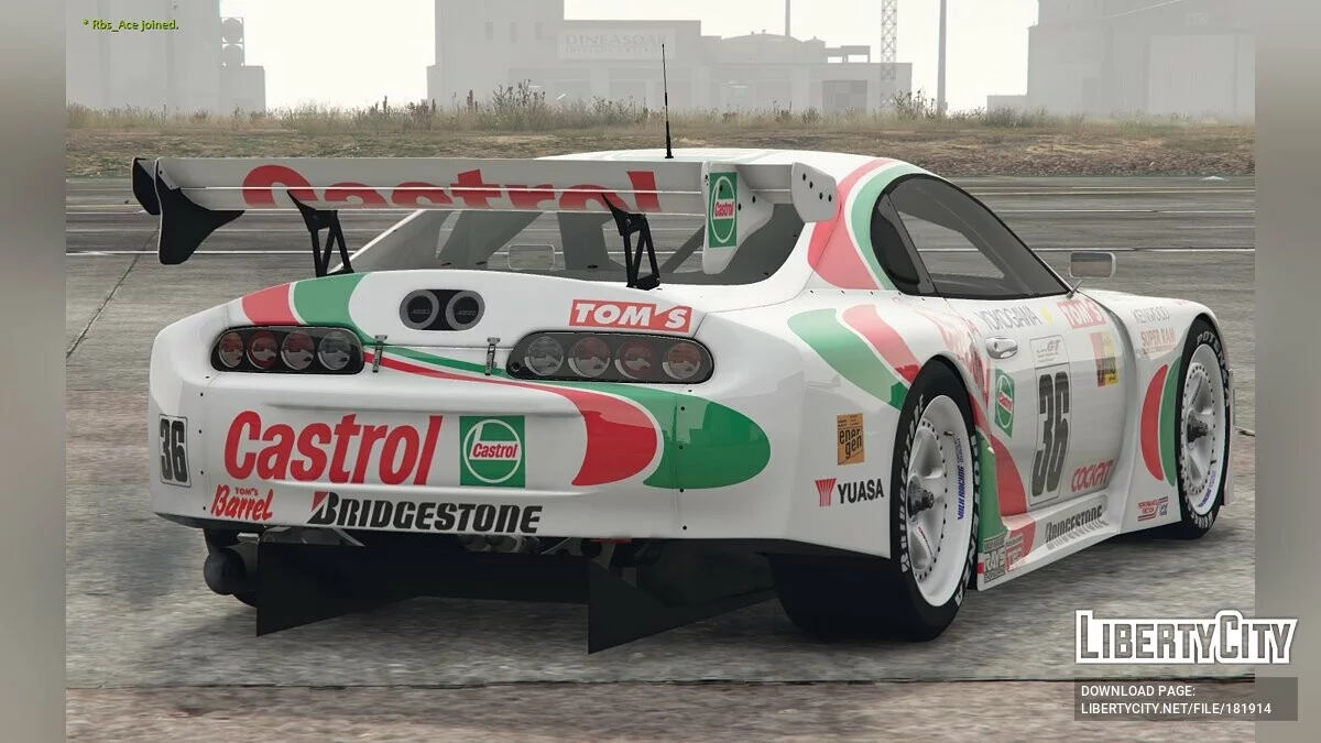 Castrol Supra JGTC [Add-On / FiveM] v1.1 / GTA 5