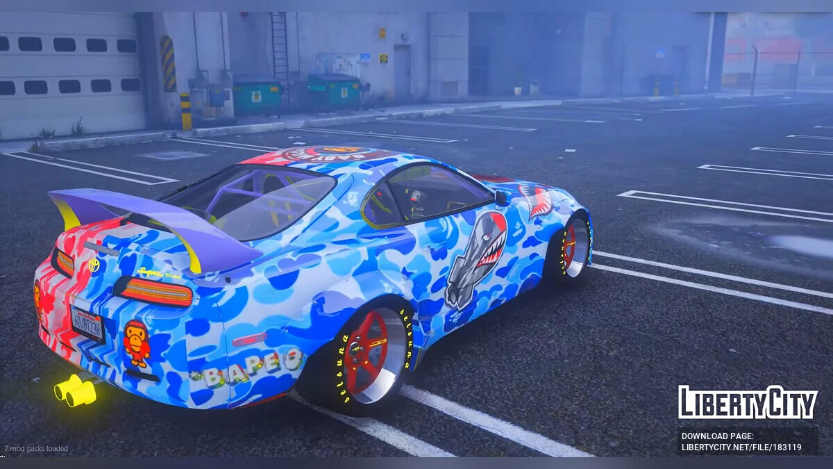 Toyota Supra Mark IV Supreme Edition / GTA 5