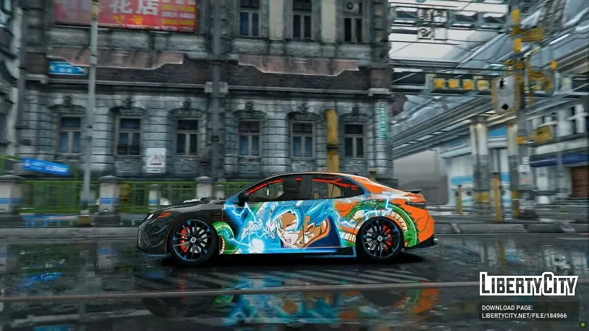 Toyota Camry Dragon Ball Edition / GTA 5