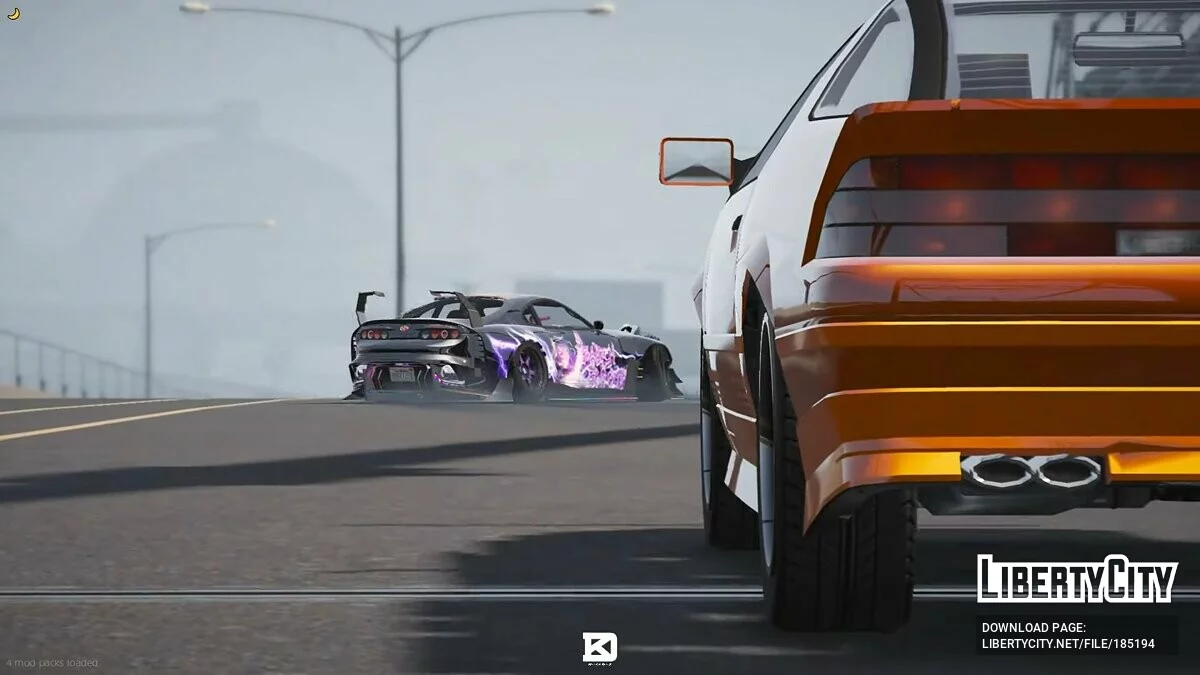 Toyota Supra Hycade RGB Itasha RGB Light Edition / GTA 5