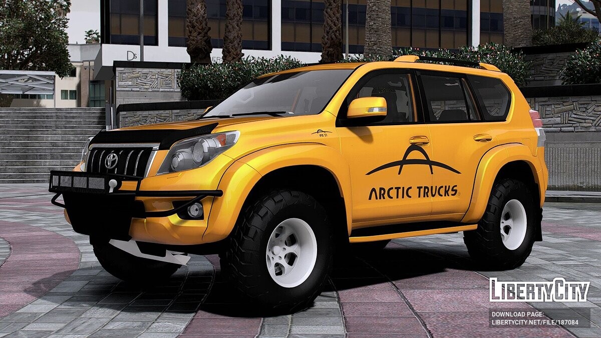 Toyota Land Cruiser Prado 150 Arctic Trucks для GTA 5 - Картинка #5