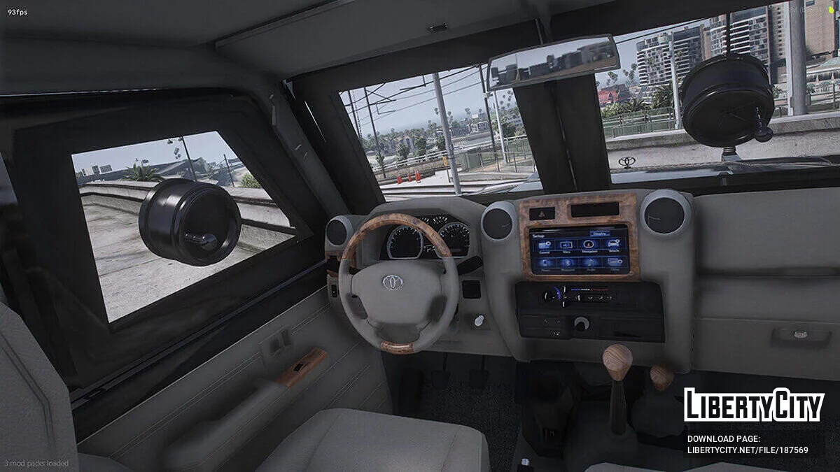 Land Cruiser Black Horse KJ6 2022 v1.0 / GTA 5