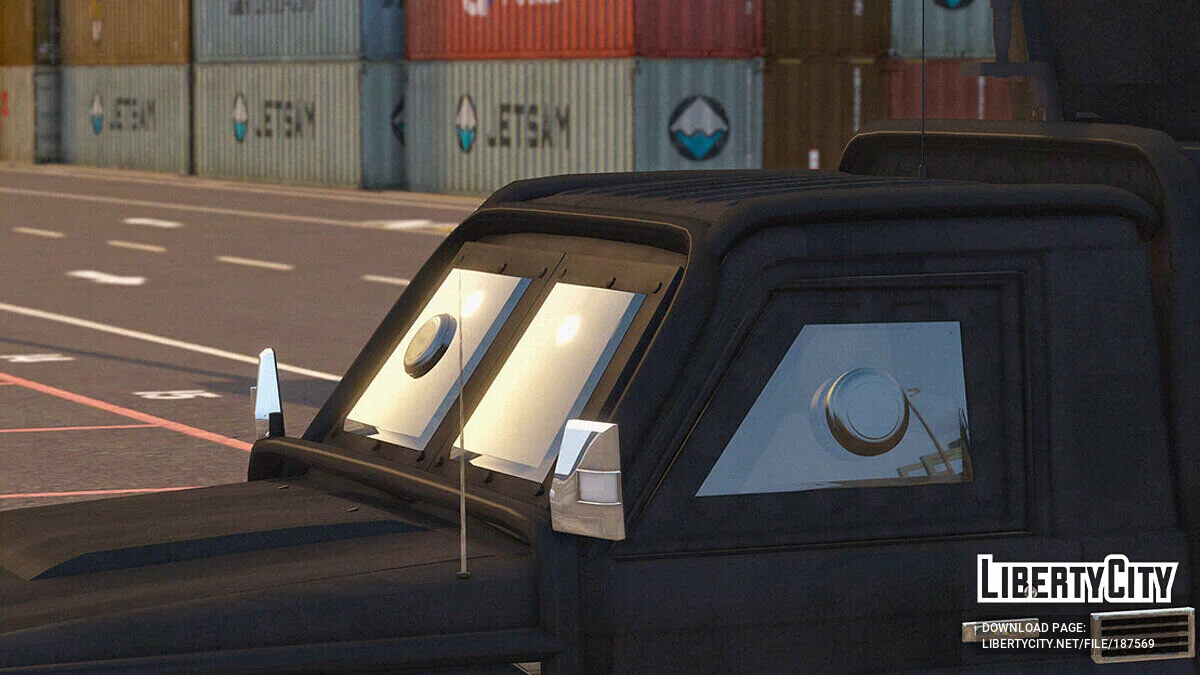 Land Cruiser Black Horse KJ6 2022 v1.0 / GTA 5