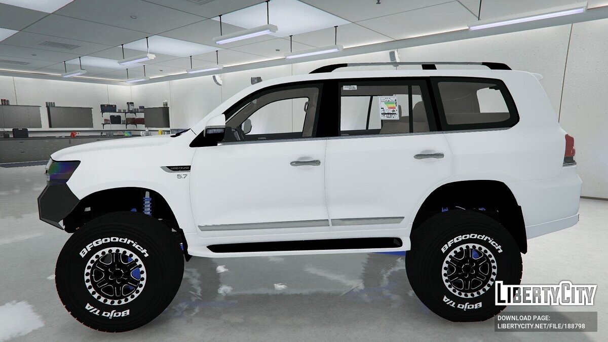 Скачать Toyota Land Cruiser 200 Offroad Edition для GTA 5