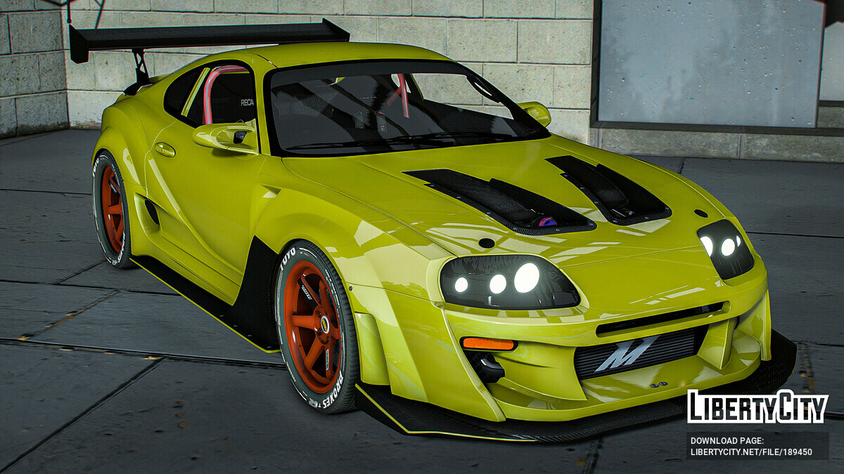 Скачать Toyota Supra Comp V2 для GTA 5