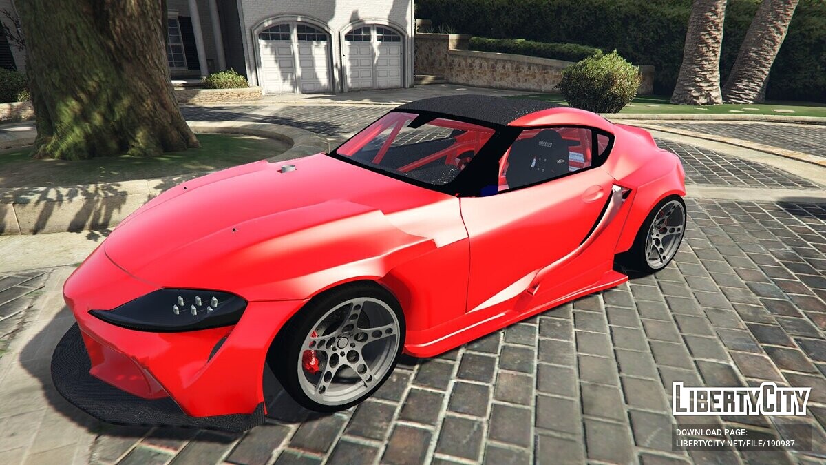 Скачать Toyota Supra A90 HGK для GTA 5