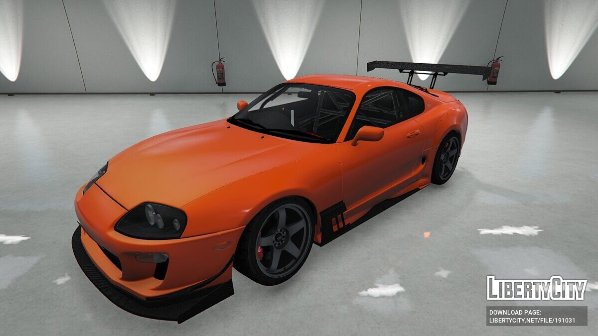 Скачать Toyota Supra для GTA 5