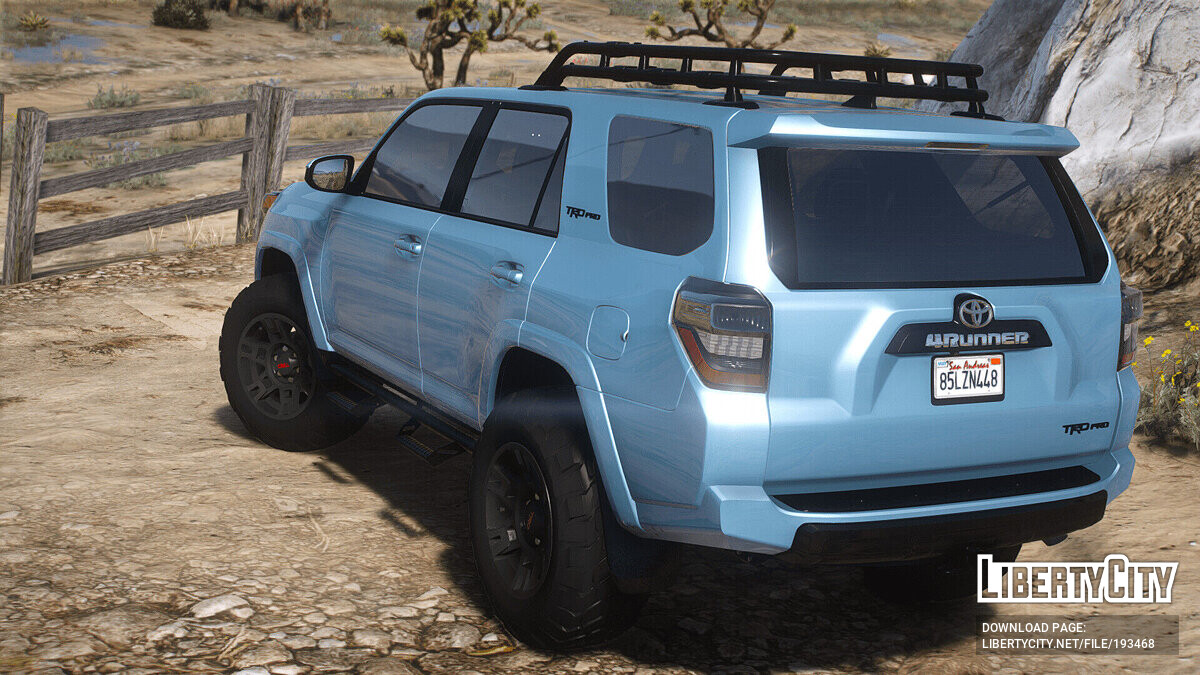 Скачать 2019 Toyota 4Runner TRD Pro v1.0 для GTA 5