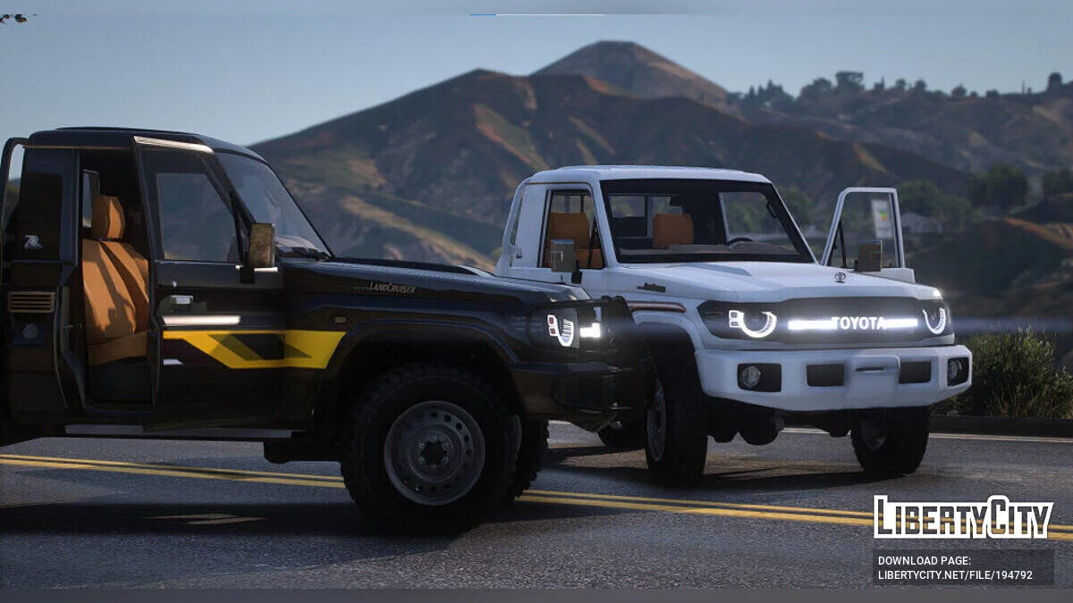Toyota Land Cruiser ( 70 Series ),GR 4WD 2023 / GTA 5
