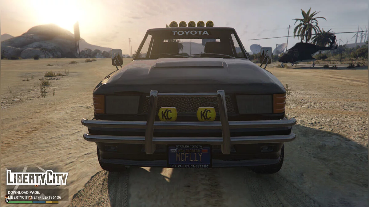 1985 Toyota Pickup SR5 4x4 from Back to the Future v1.0 / GTA 5