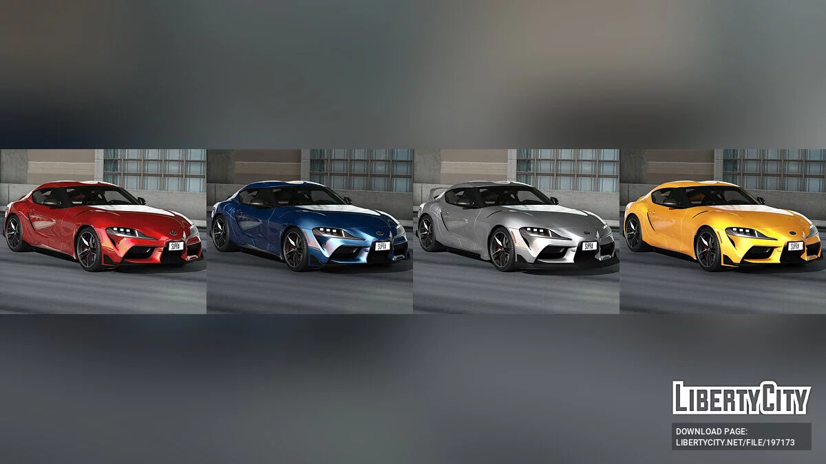 2020 Toyota GR Supra v1.0 / GTA 5