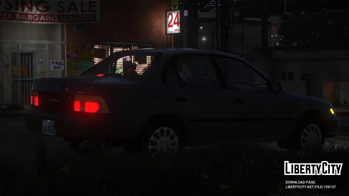 1994 Toyota Corolla DX Us-Spec v1.1 / GTA 5