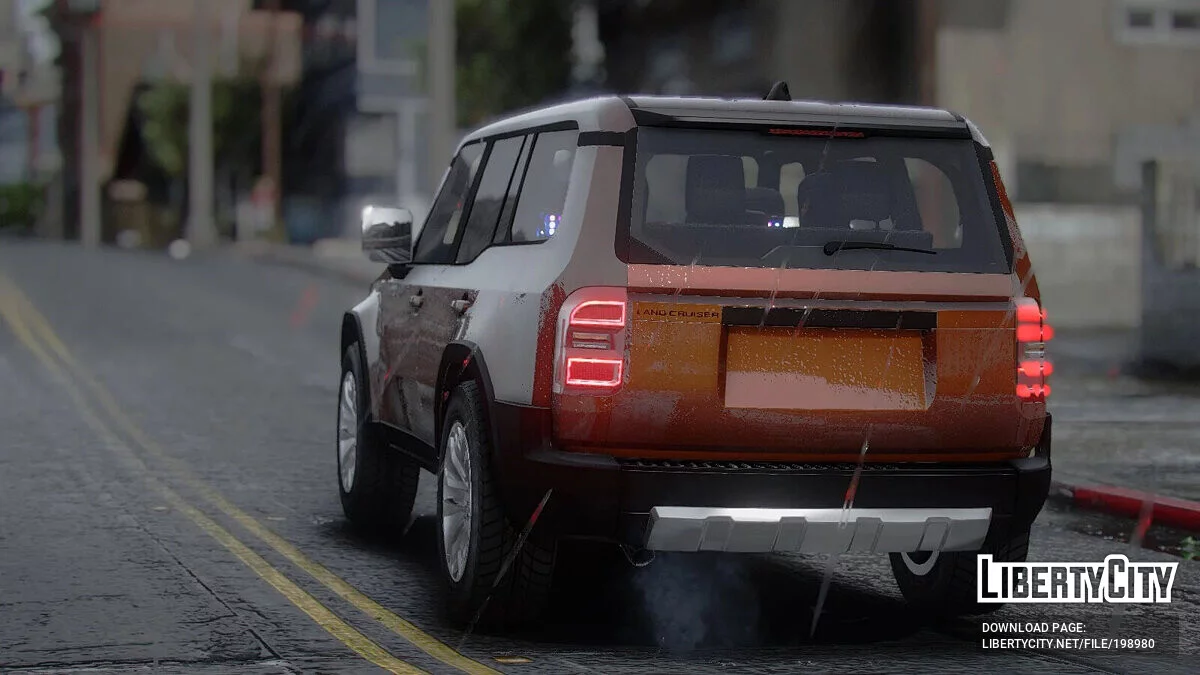 2024 Toyota Land Cruiser Prado v1.1 / GTA 5