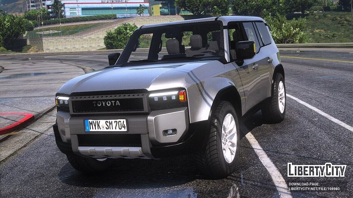 2024 Toyota Land Cruiser Prado v1.1 / GTA 5