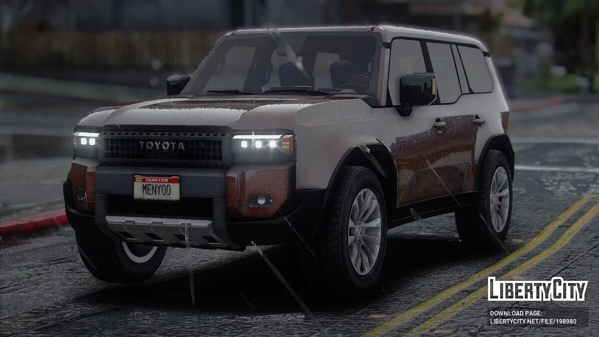 2024 Toyota Land Cruiser Prado v1.1 / GTA 5