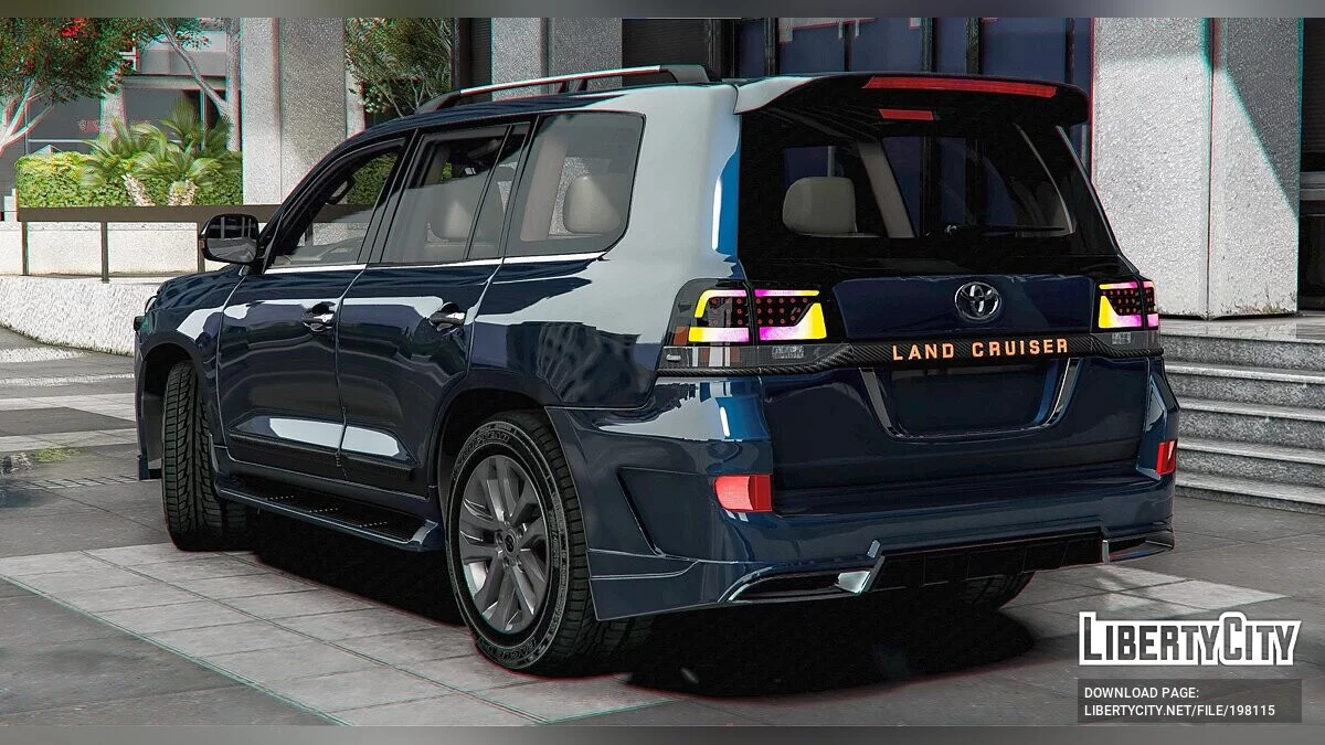 Toyota Land Cruiser LC200 Elford Style Body Kit / GTA 5