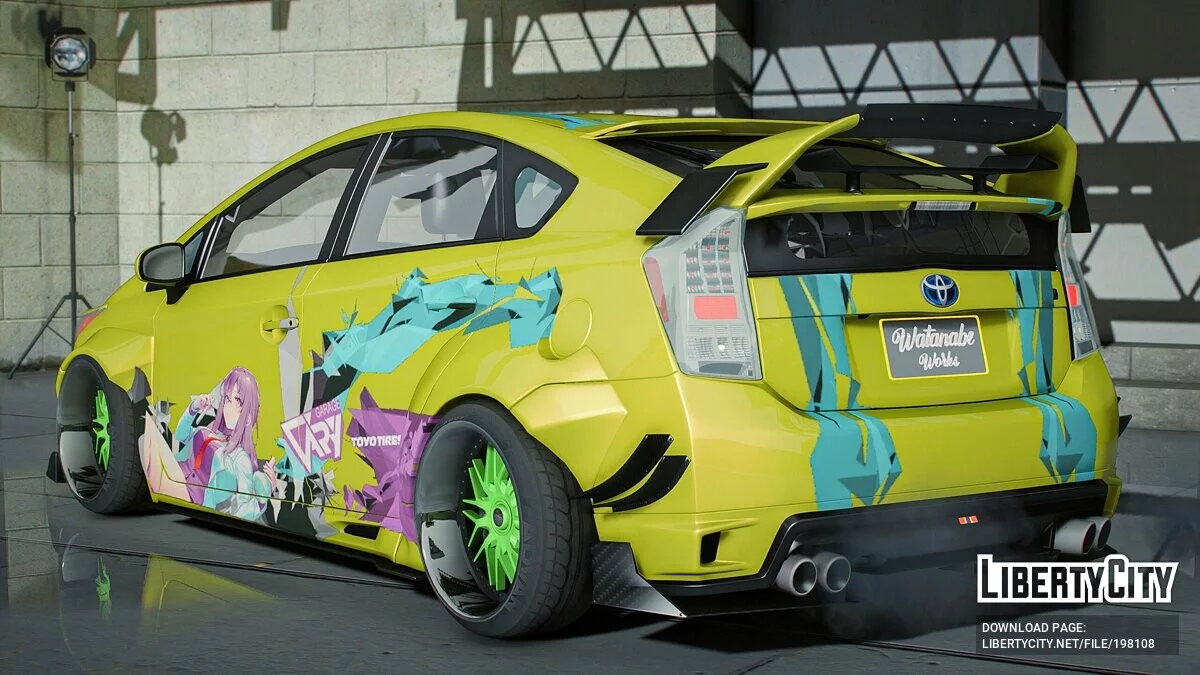 Toyota PRIUS Widebody / GTA 5