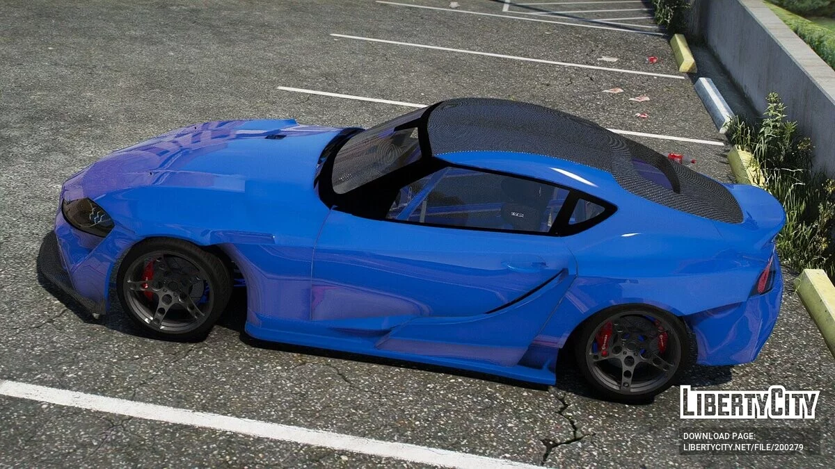Toyota Supra A90 HGK / GTA 5
