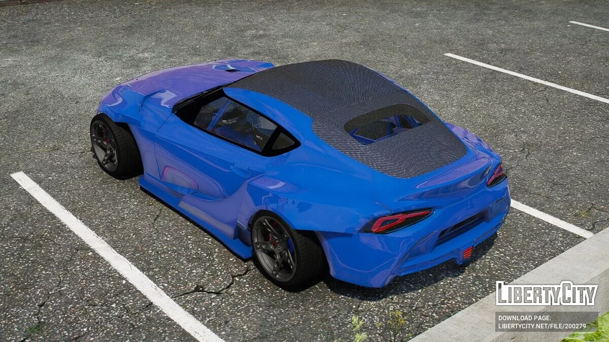 Toyota Supra A90 HGK / GTA 5