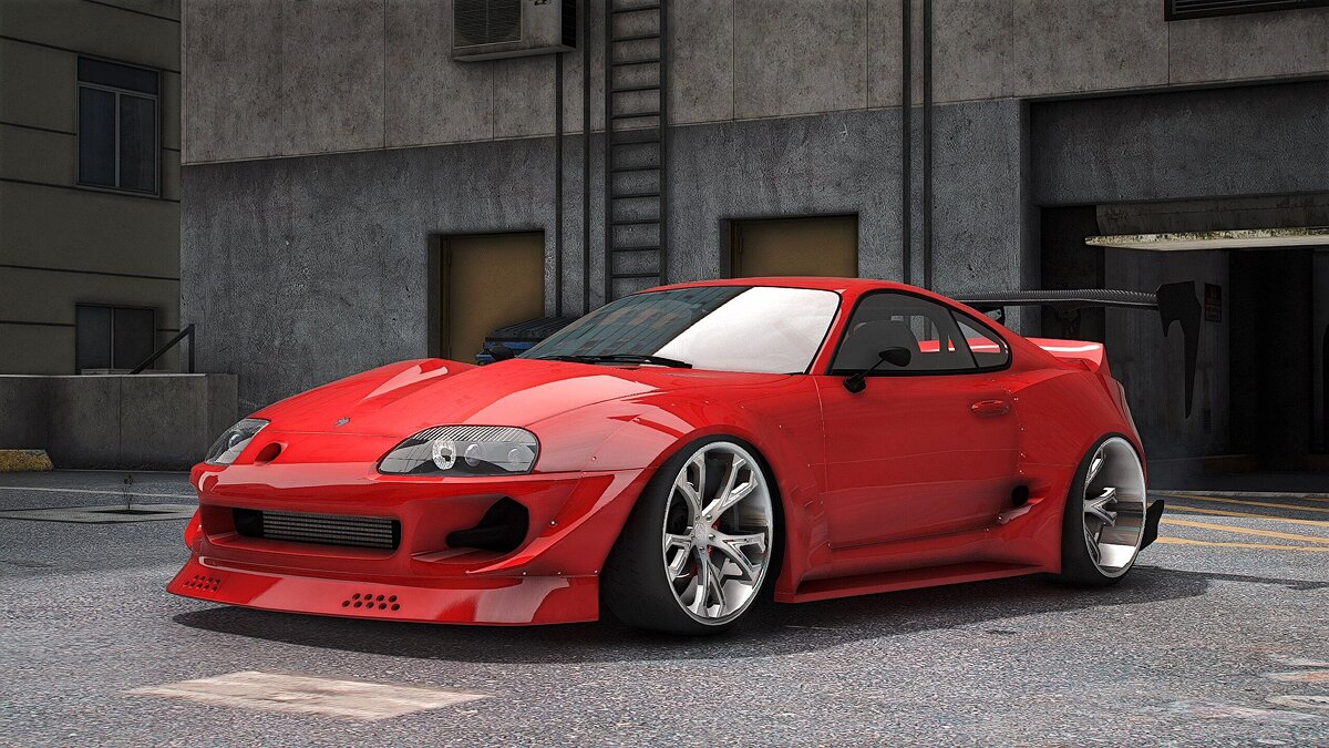 Скачать Toyota Supra MK4 Widebody Edition для GTA 5