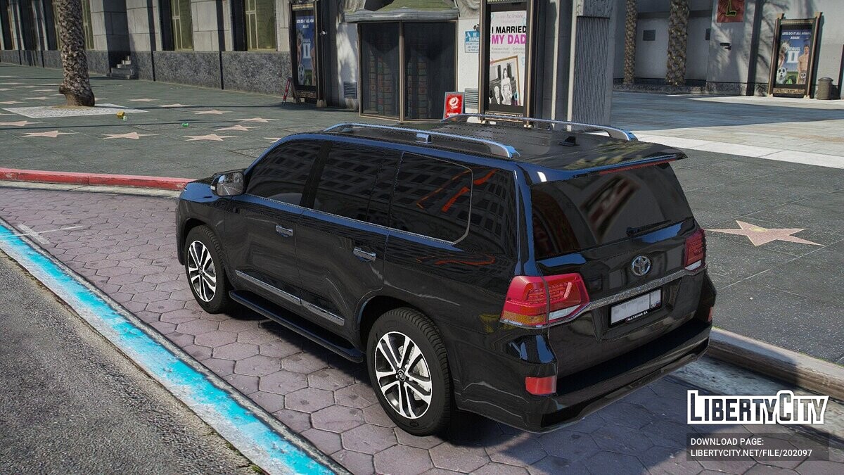 Скачать Toyota Land Cruiser 200 для GTA 5