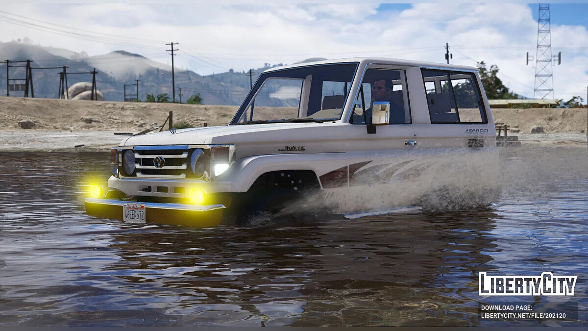 Toyota Land Cruiser J7 2006 v0.1 / GTA 5