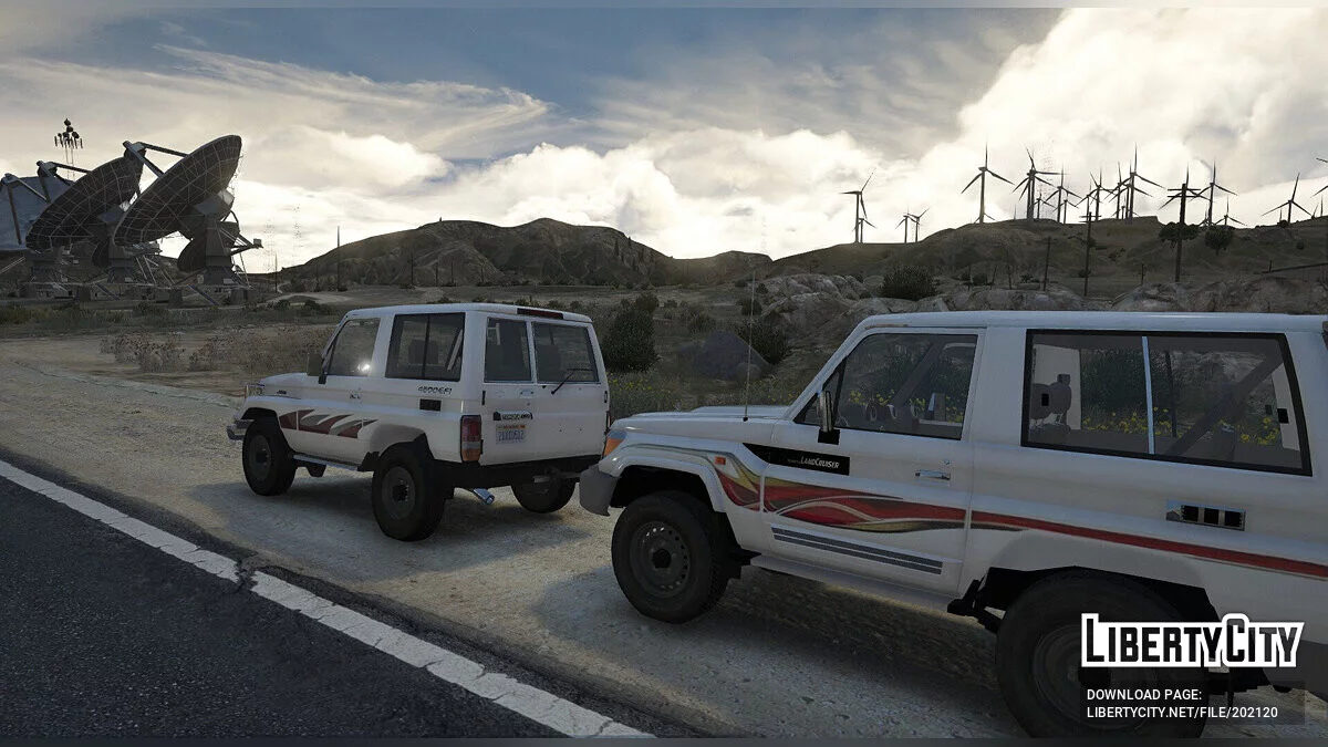 Toyota Land Cruiser J7 2006 v0.1 / GTA 5