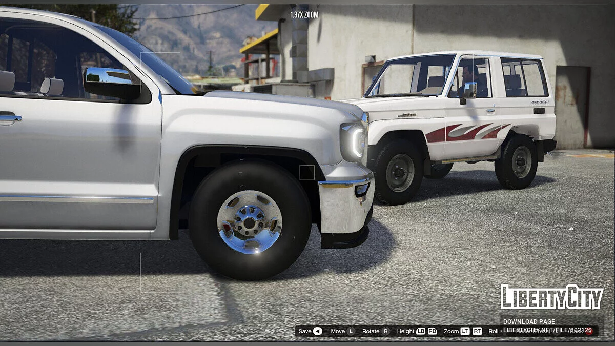 Toyota Land Cruiser J7 2006 v0.1 / GTA 5