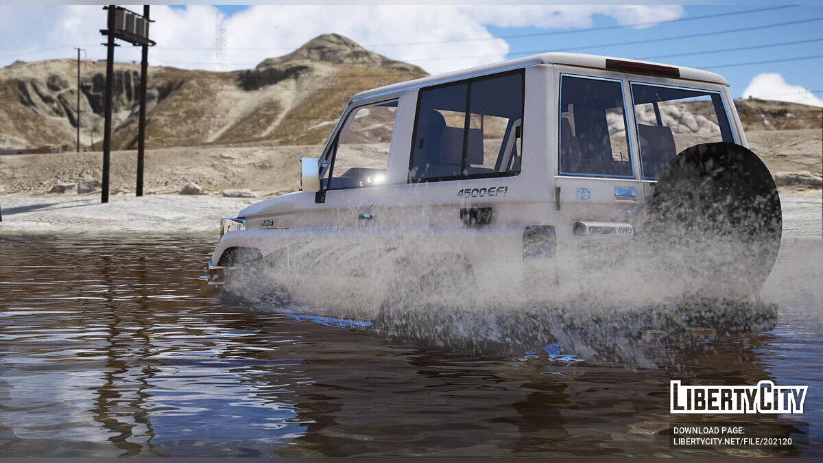Toyota Land Cruiser J7 2006 v0.1 / GTA 5