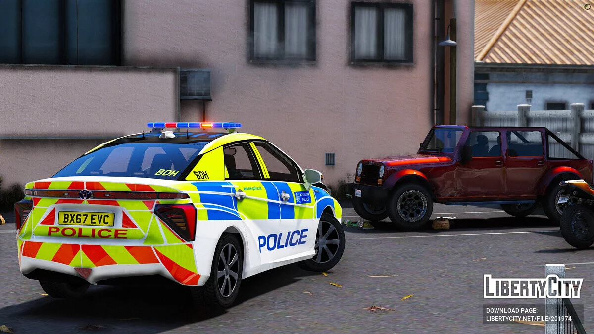 Toyota Mirai Metropolitan Police 2017 v1.0 / GTA 5