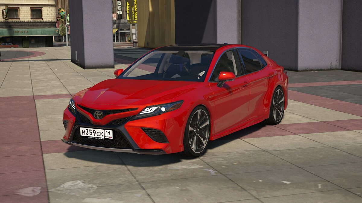 Скачать 2018 Toyota Camry XSE для GTA 5