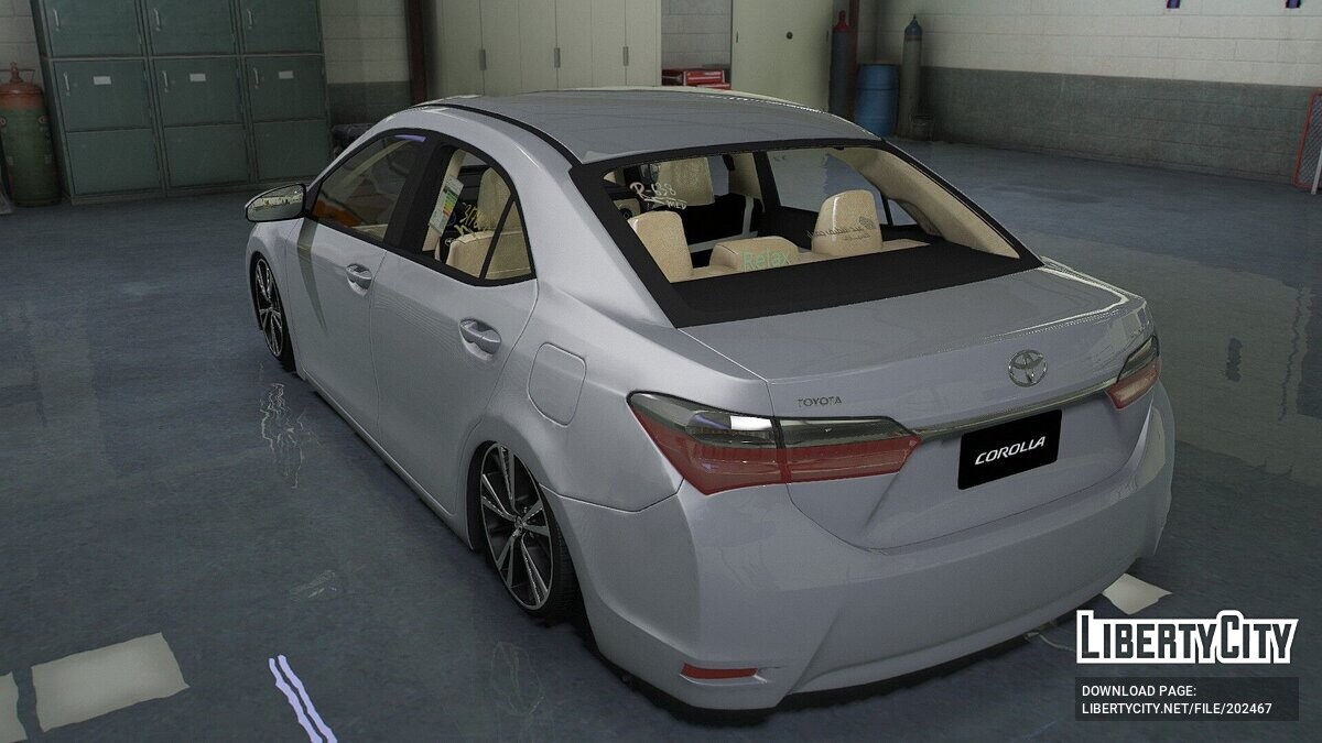 Скачать Toyota Corolla 2017 для GTA 5