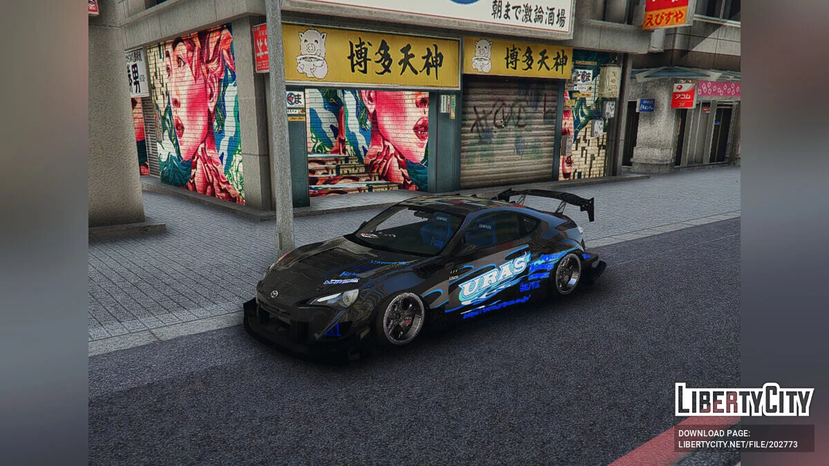 Toyota GT86 Uras Type-GT v1.0 / GTA 5