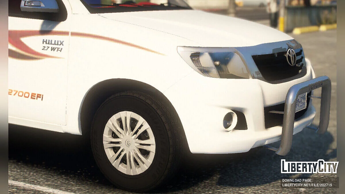 Toyota Hilux 2012-2015 Crew Cab GLX v1.0 / GTA 5