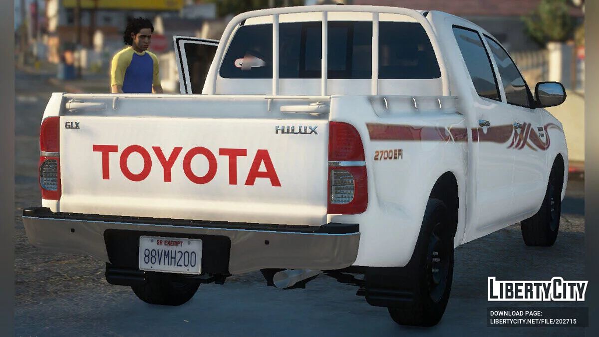 Toyota Hilux 2012-2015 Crew Cab GLX v1.0 / GTA 5