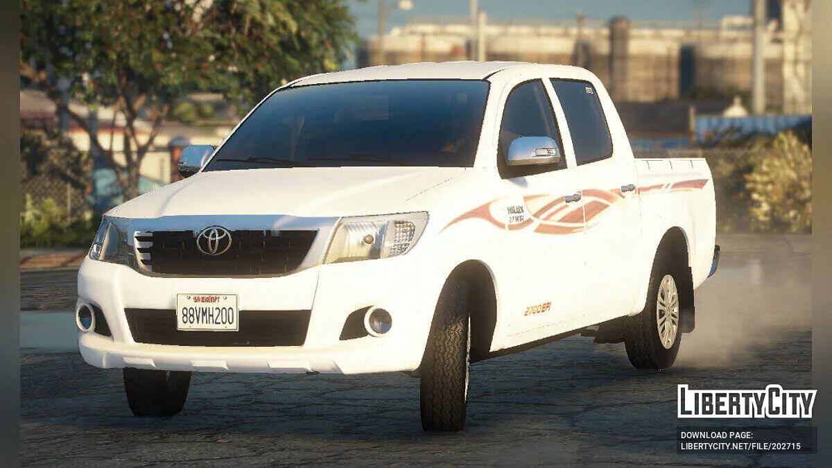 Toyota Hilux 2012-2015 Crew Cab GLX v1.0 / GTA 5