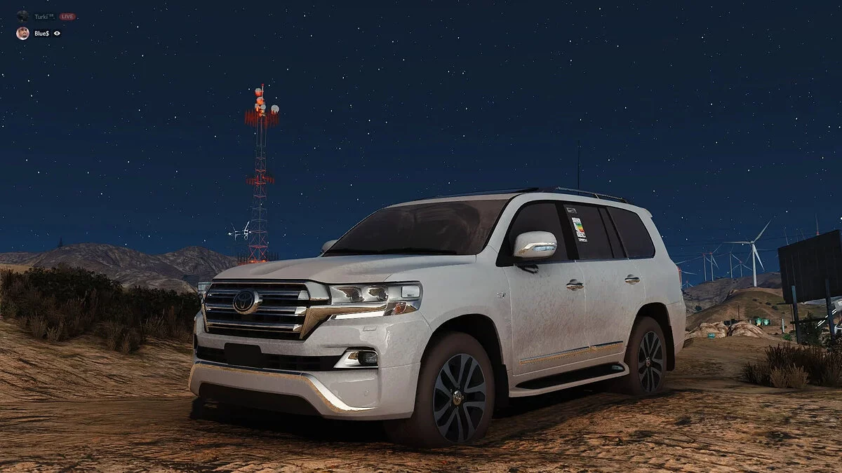 Toyota Land Cruiser VX.S 2016 v1.0 / GTA 5