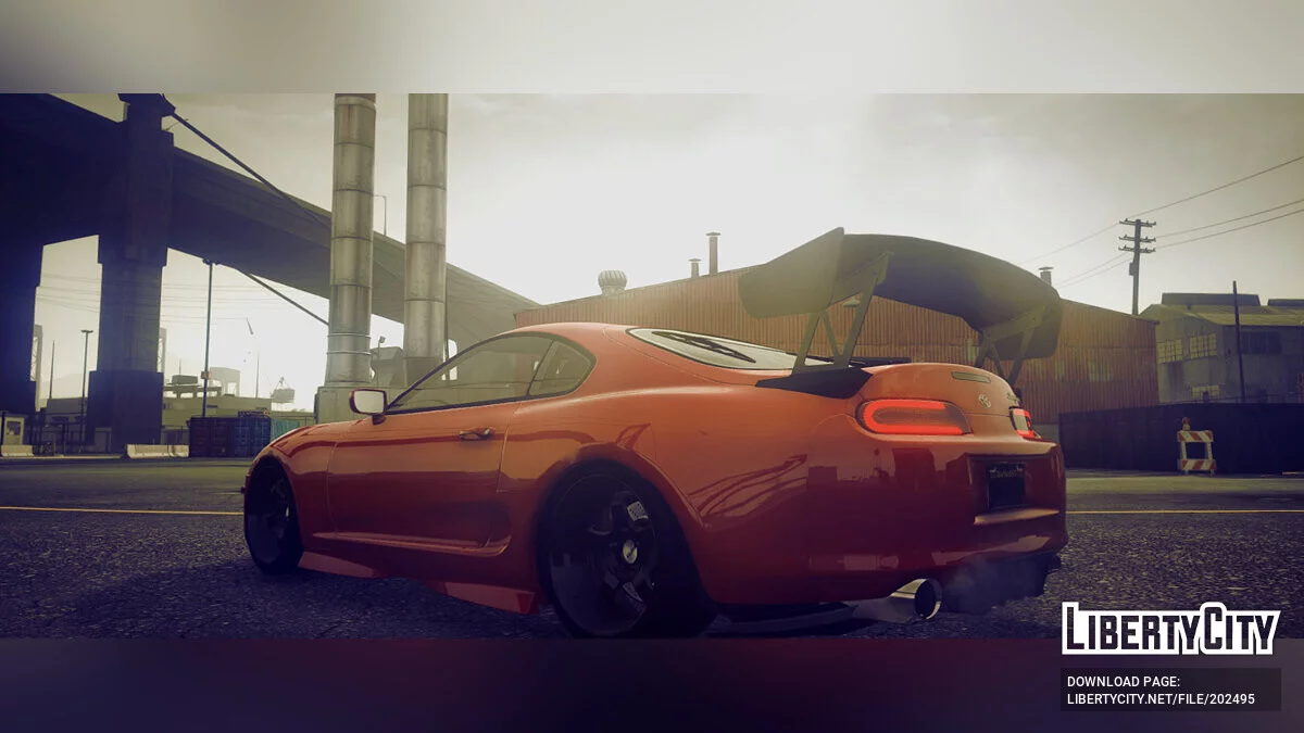 Toyota Supra JZA80 v1.5 / GTA 5