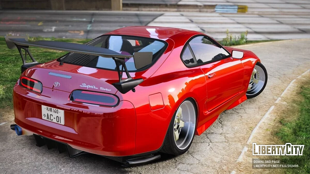 Toyota Supra JZA80 v1.5 / GTA 5