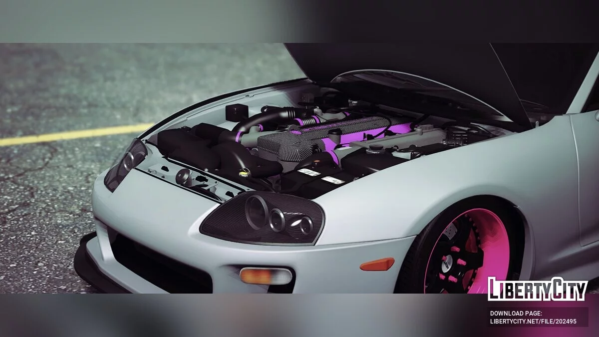Toyota Supra JZA80 v1.5 / GTA 5