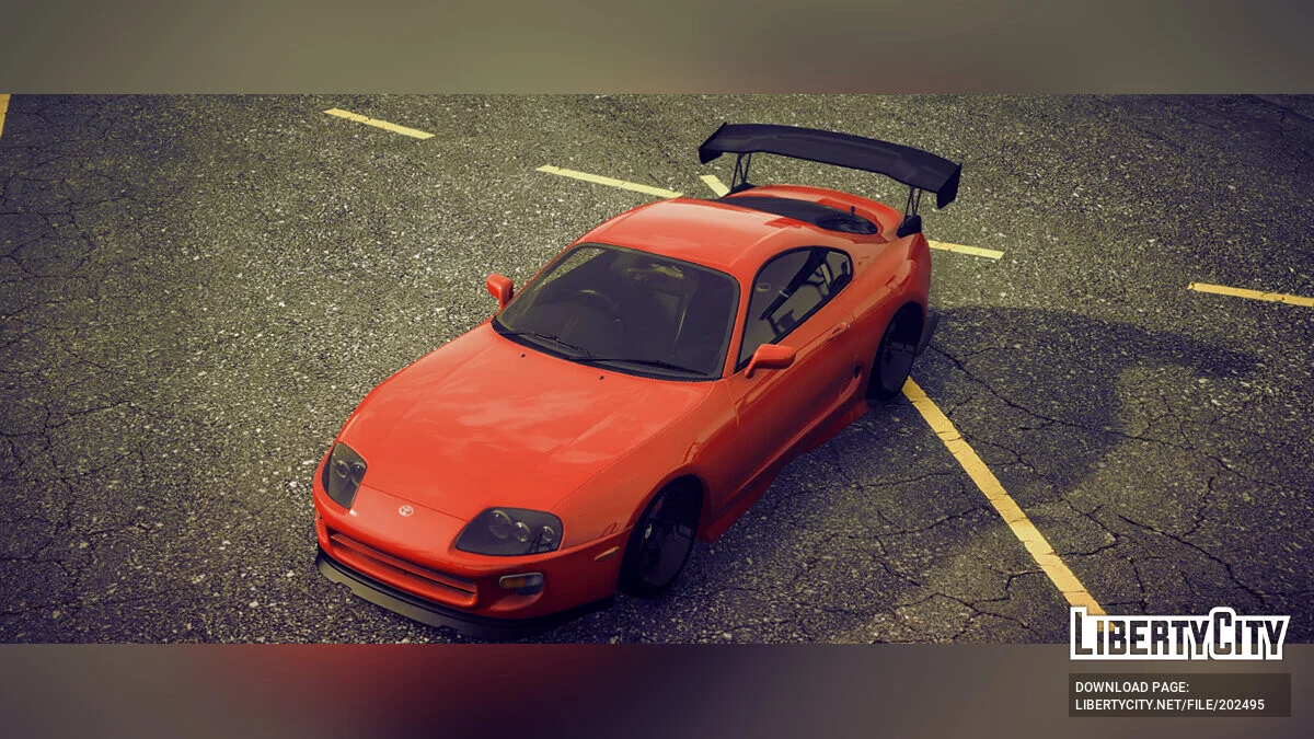 Toyota Supra JZA80 v1.5 / GTA 5