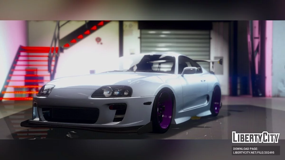 Toyota Supra JZA80 v1.5 / GTA 5