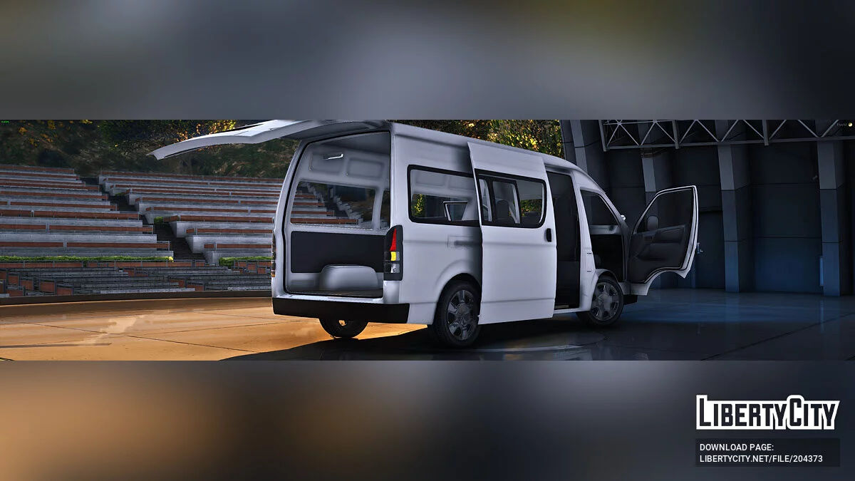 2012 Toyota Hiace SLWB v1.0 / GTA 5