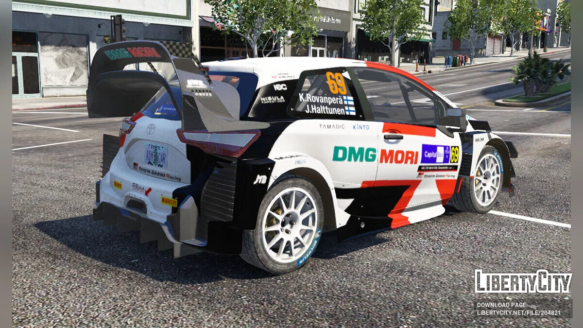 2018 Toyota Yaris WRC v1.0 / GTA 5