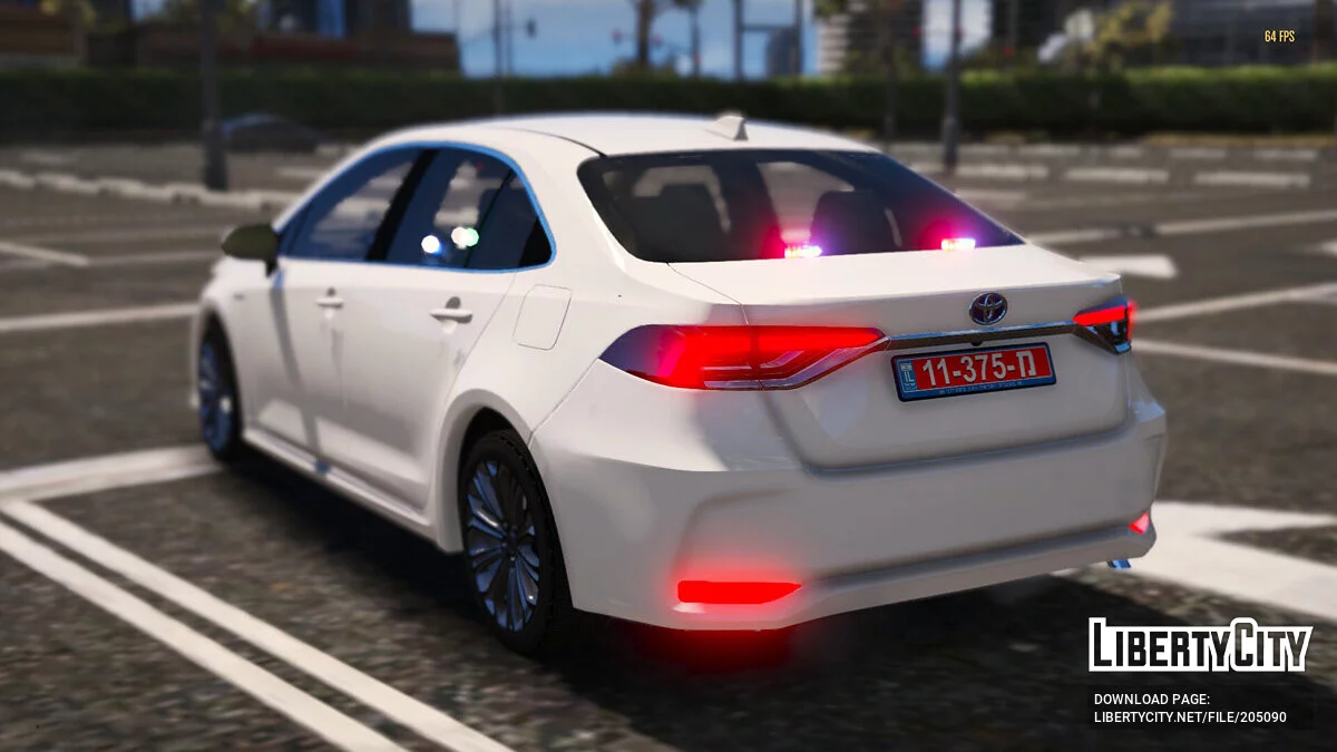 2020 Toyota Corolla Unmarked / GTA 5